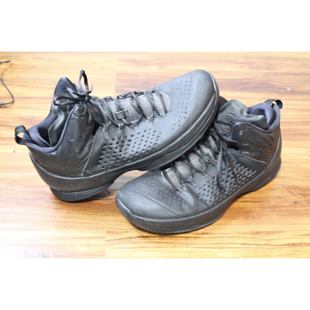 Nike Air Jordan Melo M11 716227-010 Mens Black Basketball Shoes Size US 12